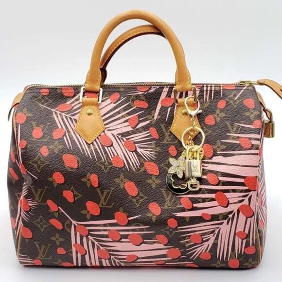 100% Auth Louis Vuitton Lock & Key with unbranded Bagcharm, Keycharm, Keychain - Picture 6 of 8